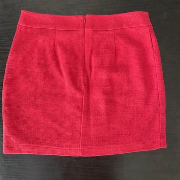 MOSSIMO Coral Red Pink Y2K Mini Skirt 10 - Picture 7 of 13